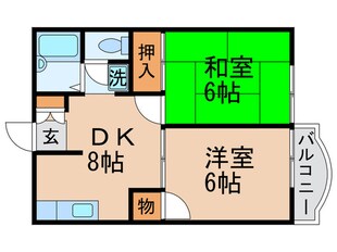 エリール１の物件間取画像